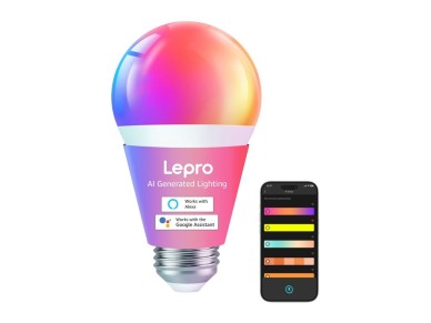 Bombilla LED LEPRO B1 E27 con Bluetooth y Wi-Fi, 806 lm Bombilla LED LEPRO B1 E27 con Bluetooth y Wi-Fi, 806 lm