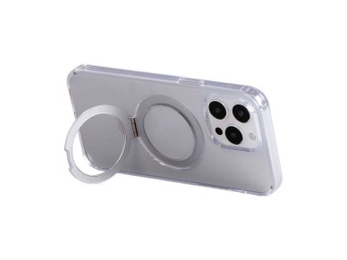 Magnetic protective case with handle Joyroom JR-BP004 for iPhone 15 Pro Max (transparent) Magnetic protective case with handle Joyroom JR-BP004 for iPhone 15 Pro Max (transparent)