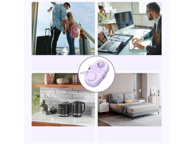 Regleta de alimentación Orico AP3 de 20 W GaN 5 en 1: 2 puertos CA + 2 puertos USB-A + 1 puerto USB- Regleta de alimentación Orico AP3 de 20 W GaN 5 en 1: 2 puertos CA + 2 puertos USB-A + 1 puerto USB-