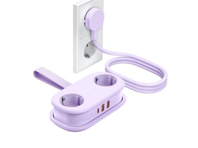 Regleta de alimentación Orico AP3 de 20 W GaN 5 en 1: 2 puertos CA + 2 puertos USB-A + 1 puerto USB- Regleta de alimentación Orico AP3 de 20 W GaN 5 en 1: 2 puertos CA + 2 puertos USB-A + 1 puerto USB-