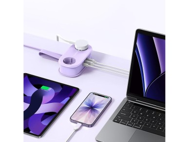 Regleta de alimentación Orico AP3 de 20 W GaN 5 en 1: 2 puertos CA + 2 puertos USB-A + 1 puerto USB- Regleta de alimentación Orico AP3 de 20 W GaN 5 en 1: 2 puertos CA + 2 puertos USB-A + 1 puerto USB-