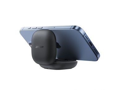 Acefast W4 TWS wireless in-ear headphones with phone stand function - black Acefast W4 TWS wireless in-ear headphones with phone stand function - black