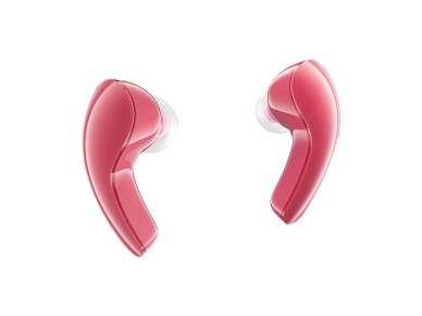 Fones de ouvido intra-auriculares sem fio Acefast T9 Bluetooth 5.3 - vermelho