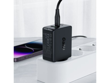 Acefast fast charger GaN (2x USB-C / USB-A) PPS / PD / QC4+ 65W white (A41) Acefast fast charger GaN (2x USB-C / USB-A) PPS / PD / QC4+ 65W white (A41)