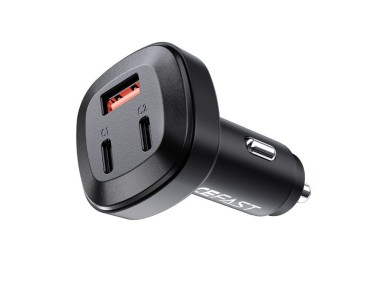 Carregador veicular Acefast 66W 2x USB Tipo C / USB, PPS, Power Delivery, Quick Charge 4.0, AFC, FCP