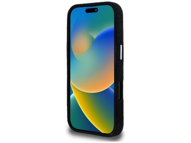 Capa para iPhone 16 Pro Max com o logotipo da coleção Karl Lagerfeld FW Jeans - Preta Capa para iPhone 16 Pro Max com o logotipo da coleção Karl Lagerfeld FW Jeans - Preta