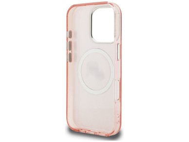 Karl Lagerfeld IML Glitter Karl & Choupette Heads Logo MagSafe Case for iPhone 16 Pro - Pink Karl Lagerfeld IML Glitter Karl & Choupette Heads Logo MagSafe Case for iPhone 16 Pro - Pink