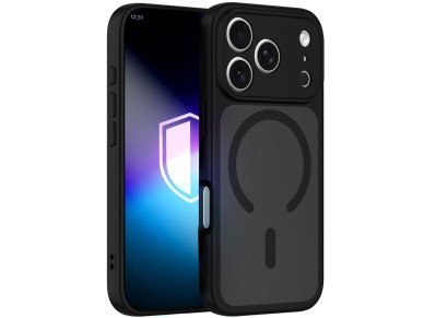 3mk Misty MagCase for iPhone 17 Pro - Black
