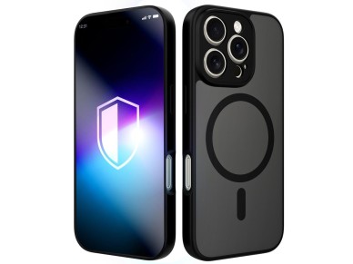 3mk Misty MagCase for iPhone 16 Pro Max - Black 3mk Misty MagCase for iPhone 16 Pro Max - Black