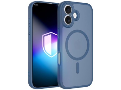 3mk Misty MagCase for iPhone 17 - blue