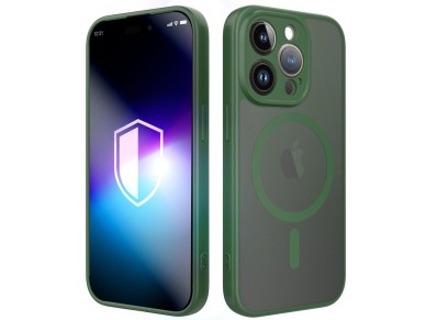 3mk Misty MagCase for iPhone 15 Pro Max - Green 3mk Misty MagCase for iPhone 15 Pro Max - Green