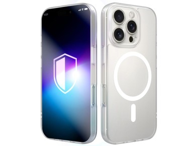 3mk Misty MagCase for iPhone 16 Pro - White