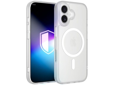 Funda 3mk Misty MagCase para iPhone 17 - blanca Funda 3mk Misty MagCase para iPhone 17 - blanca