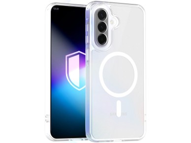 3mk Misty MagCase para Samsung Galaxy A57 - branco