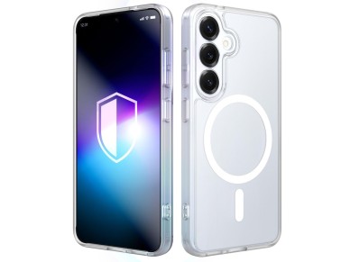 3mk Misty MagCase for Samsung Galaxy S25 - white 3mk Misty MagCase for Samsung Galaxy S25 - white