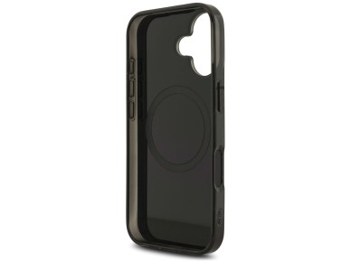 AMG Double Layer Transparent Rhombs MagSafe Case for iPhone 17 - Black and Red AMG Double Layer Transparent Rhombs MagSafe Case for iPhone 17 - Black and Red