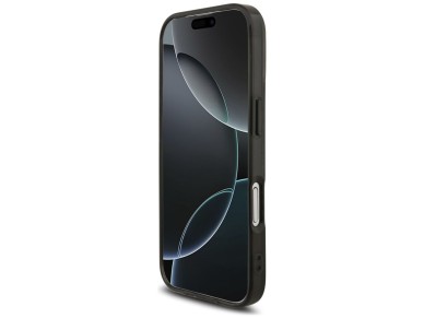 AMG Double Layer Transparent Rhombs MagSafe Case for iPhone 17 - Black and Red AMG Double Layer Transparent Rhombs MagSafe Case for iPhone 17 - Black and Red