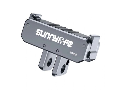 Sunnylife Aluminum Dual-Directional Mounting Adapter for Osmo Nano / Action 6 Sunnylife Aluminum Dual-Directional Mounting Adapter for Osmo Nano / Action 6