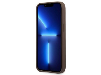 Guess GUHCP14X4GMGBR iPhone 14 Pro Max 6,7" brązowy/brown hardcase 4G Big Metal Logo Guess GUHCP14X4GMGBR iPhone 14 Pro Max 6,7" brązowy/brown hardcase 4G Big Metal Logo