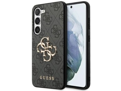 Guess GUHCS23S4GMGGR S23 S911 grey/grey hardcase 4G Big Metal Logo Guess GUHCS23S4GMGGR S23 S911 grey/grey hardcase 4G Big Metal Logo