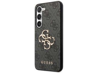 Guess GUHCS23S4GMGGR S23 S911 grey/grey hardcase 4G Big Metal Logo Guess GUHCS23S4GMGGR S23 S911 grey/grey hardcase 4G Big Metal Logo