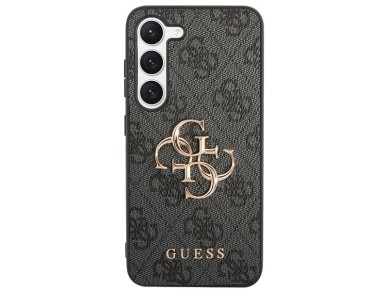 Guess GUHCS23S4GMGGR S23 S911 grey/grey hardcase 4G Big Metal Logo Guess GUHCS23S4GMGGR S23 S911 grey/grey hardcase 4G Big Metal Logo