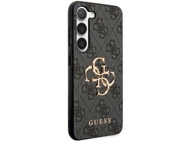 Guess GUHCS23S4GMGGR S23 S911 grey/grey hardcase 4G Big Metal Logo Guess GUHCS23S4GMGGR S23 S911 grey/grey hardcase 4G Big Metal Logo