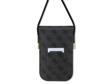 Guess 4G Metal Script Logo handbag - black Guess 4G Metal Script Logo handbag - black