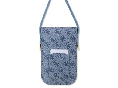 Guess GUOWBP4SNSB handbag - blue 4G Metal Script Logo
