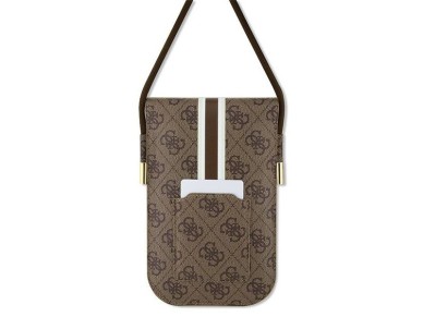 Guess GUOWBP4RPSW handbag - brown 4G Stripes Guess GUOWBP4RPSW handbag - brown 4G Stripes