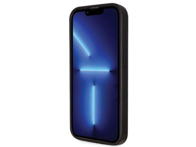 Guess GUHCP14LP4TDSCPK case for iPhone 14 Pro - black Crossbody 4G Metal Logo Guess GUHCP14LP4TDSCPK case for iPhone 14 Pro - black Crossbody 4G Metal Logo