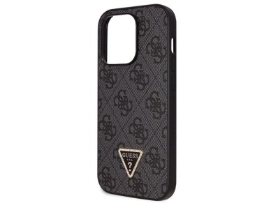 Guess GUHCP14LP4TDSCPK case for iPhone 14 Pro - black Crossbody 4G Metal Logo Guess GUHCP14LP4TDSCPK case for iPhone 14 Pro - black Crossbody 4G Metal Logo