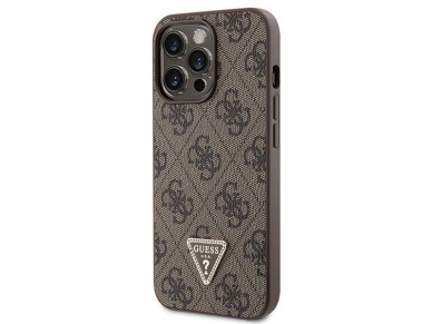 Guess GUHCP13LP4TDSCPW Case for iPhone 13 Pro / 13 - Brown Crossbody 4G Metal Logo Guess GUHCP13LP4TDSCPW Case for iPhone 13 Pro / 13 - Brown Crossbody 4G Metal Logo