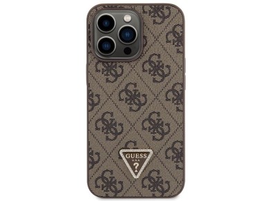 Guess GUHCP13LP4TDSCPW Case for iPhone 13 Pro / 13 - Brown Crossbody 4G Metal Logo Guess GUHCP13LP4TDSCPW Case for iPhone 13 Pro / 13 - Brown Crossbody 4G Metal Logo