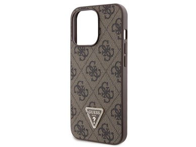 Guess GUHCP13LP4TDSCPW Case for iPhone 13 Pro / 13 - Brown Crossbody 4G Metal Logo Guess GUHCP13LP4TDSCPW Case for iPhone 13 Pro / 13 - Brown Crossbody 4G Metal Logo