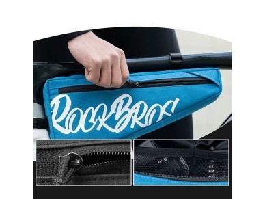 Bolsa de quadro triangular Rockbros G008 Flash Journey tamanho XL 1,9 l - Azul Bolsa de quadro triangular Rockbros G008 Flash Journey tamanho XL 1,9 l - Azul
