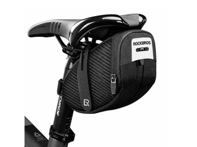 Rockbros B74 Bicycle Saddle Bag 0.75L - Black