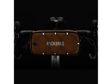 Rockbros TL001 ROAD TO SKY 1.9L Handlebar Bike Bag Waterproof - Orange Rockbros TL001 ROAD TO SKY 1.9L Handlebar Bike Bag Waterproof - Orange