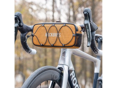 Rockbros TL001 ROAD TO SKY 1.9L Handlebar Bike Bag Waterproof - Orange Rockbros TL001 ROAD TO SKY 1.9L Handlebar Bike Bag Waterproof - Orange