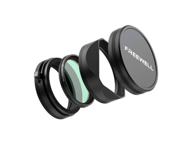 Freewell FujiX100 filter set with lens hood (black) Freewell FujiX100 filter set with lens hood (black)