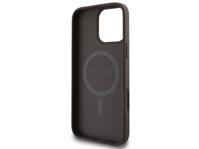 Guess 4G Printed Stripes MagSafe Case for iPhone 16 Pro Max - Brown Guess 4G Printed Stripes MagSafe Case for iPhone 16 Pro Max - Brown