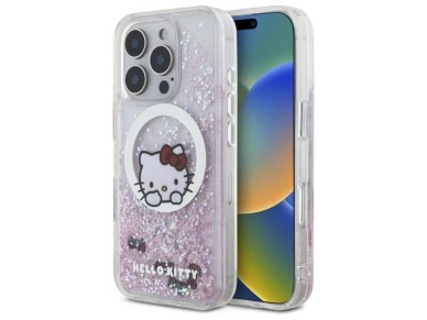 Funda MagSafe Hello Kitty con purpurina líquida y lazos Sweet Kitty para iPhone 16 Pro Max - Blanca Funda MagSafe Hello Kitty con purpurina líquida y lazos Sweet Kitty para iPhone 16 Pro Max - Blanca