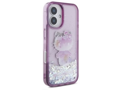 Hello Kitty Liquid Glitter 50TH Anniversary Party iPhone 16 Case - Purple Hello Kitty Liquid Glitter 50TH Anniversary Party iPhone 16 Case - Purple