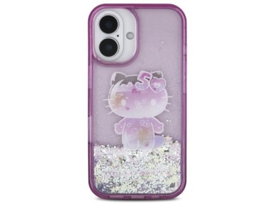 Hello Kitty Liquid Glitter 50TH Anniversary Party iPhone 16 Case - Purple Hello Kitty Liquid Glitter 50TH Anniversary Party iPhone 16 Case - Purple