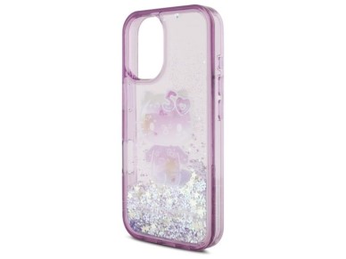 Hello Kitty Liquid Glitter 50TH Anniversary Party iPhone 16 Case - Purple Hello Kitty Liquid Glitter 50TH Anniversary Party iPhone 16 Case - Purple