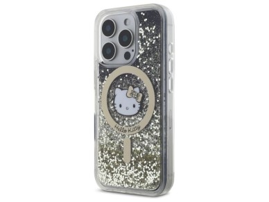 Hello Kitty Liquid Glitter Fever MagSafe Case for iPhone 16 Pro Max - Gold Hello Kitty Liquid Glitter Fever MagSafe Case for iPhone 16 Pro Max - Gold