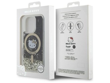 Hello Kitty Liquid Glitter Fever MagSafe Case for iPhone 16 Pro Max - Gold Hello Kitty Liquid Glitter Fever MagSafe Case for iPhone 16 Pro Max - Gold