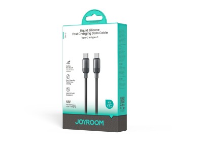 Joyroom S-A62 Lively Series 60W USB-C - Cabo USB-C de 1,2 m - preto Joyroom S-A62 Lively Series 60W USB-C - Cabo USB-C de 1,2 m - preto