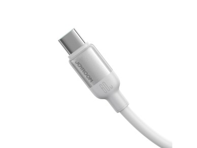 Joyroom S-A62 Lively Series 3A USB-A - USB-C cable 1.2 m - white