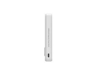 Powerbank Wozinsky WLWP-10KA0Y3WS 22.5W PD Qi2 10000 mAh, with stand, 1x USB-A, 1x USB-C - white Powerbank Wozinsky WLWP-10KA0Y3WS 22.5W PD Qi2 10000 mAh, with stand, 1x USB-A, 1x USB-C - white